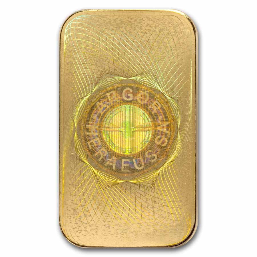 100 gram Gold Bar - Argor-Heraeus KineBar Design (In Assay)