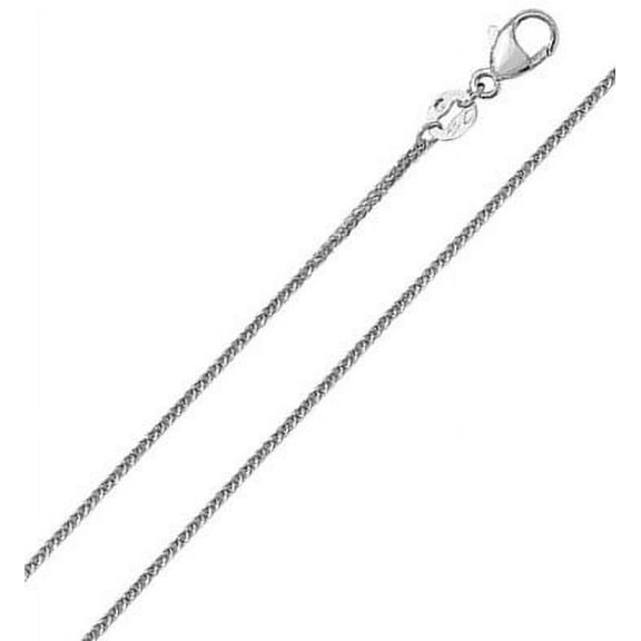 Fancy Platinum 950 Women Wheat Chain - 18 inch