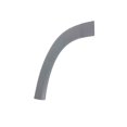 thumbnail image 2 of 2014 2015 2016 2017 2018 Compatible with Ram Promaster 1500 2500 3500 Front Door Flare Trim Molding Right Passenger Side, 2 of 4