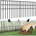 thumbnail image 2 of 42.5ft(L) x 13in(H) Animal Barrier Fence, 30 Panels No Dig Garden Fence for Dog Rabbit, Rustproof Anti Digging Barrier, Garden Edging Border Ground Defense for Outdoor, Yard, Patio, 2 of 6