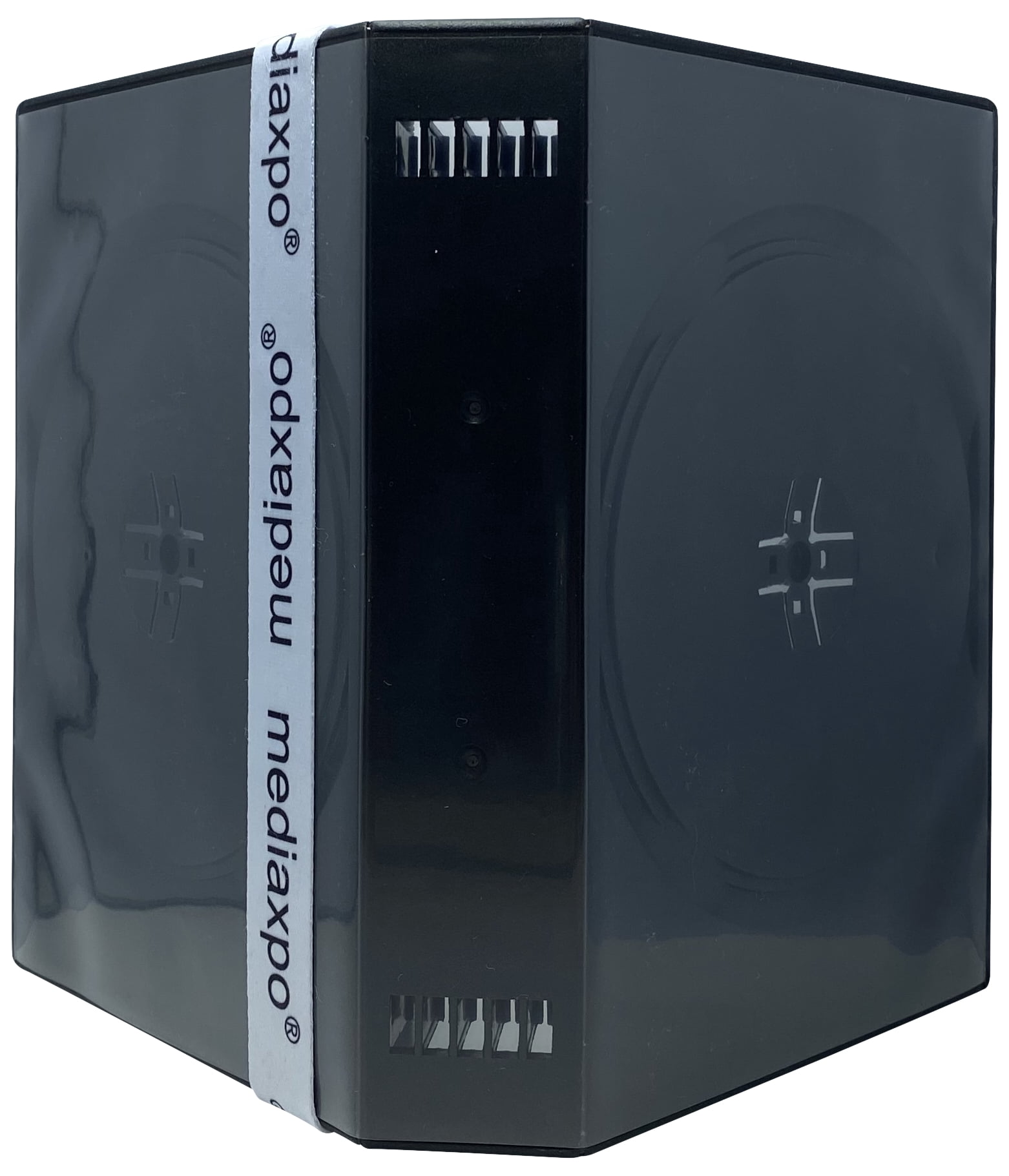 CheckOutStore 10 Black 12 Disc DVD Cases