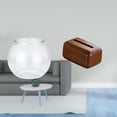 thumbnail image 2 of Acuario de escritorio,Pecera pequeña transparente,pecera,jarrón,mesa,porta pañuelos,Funda para caja de pañuelos de PP para sala de estar y cocina,Porta pañuelos de PP para casa,oficina,hotel, 2 of 8