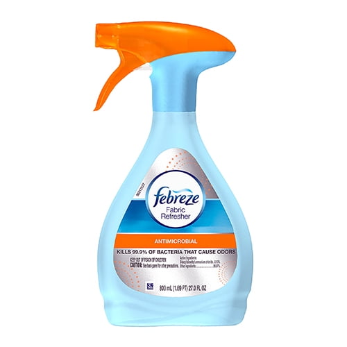 Febreze Fabric Refresher Antimicrobial, Fresh Scent, 27 Oz, 2 Pack