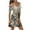 Gray dresses for women 2023, variant on Wycnly Dresses for Women Beach Plus Size Cold Shoulder Strap Vintage Graphics Dresses Crewneck Short Sleeve Western Print Summer Mini Formal Dress Hot Pink s