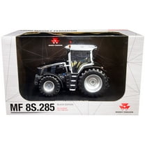 2021 Massey Ferguson 8S.285 Black with Gray Top 1/32 Diecast Model by Universal Hobbies