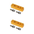 thumbnail image 2 of Yuarrent Kit de asiento de extensión de freno en V, componentes de adaptador profesional, aleación de aluminio 406 a 451, pieza de adaptadores Dorado 2Conjunto, 2 of 6