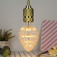thumbnail image 3 of Led Vintage Light Bulb RGB Firework Edison Bulb 3W 220/240V E27 Decorative Light Bulb (G95 Strawberry), 3 of 3