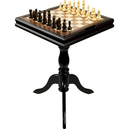 Trademark Games Deluxe Chess and Backgammon Table