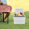 thumbnail image 5 of Portable Small Insulated Cooler with Handle, 2.25Gal Lightweight Compact Cooler Box for Picnics Camping Beach, Outdoor Enthusiasts Cooler Bag, Leakproof Design, 5 of 9