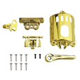 thumbnail image 2 of 2X Clipper Modified Shell Hair Clipper Housing Cover for Replacement Accessory 8148 8591 Kit Golden,2 Set x Electric clippers modified accessories,Plating golden, 2 of 3
