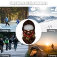 thumbnail image 4 of Sotocasco Sport Niños adultos pasamontañas estampado navideño ajustable cálido polar polar snowboard Tomshoo Sotocasco Sport, 4 of 7