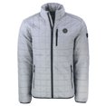 thumbnail image 2 of Men's Cutter & Buck Gray Seattle Mariners Rainier PrimaLoft- Eco Insulated Full-Zip Hoodie Puffer Jacket, 2 of 3