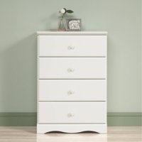Sauder Storybook 4-Drawer Chest, Soft White