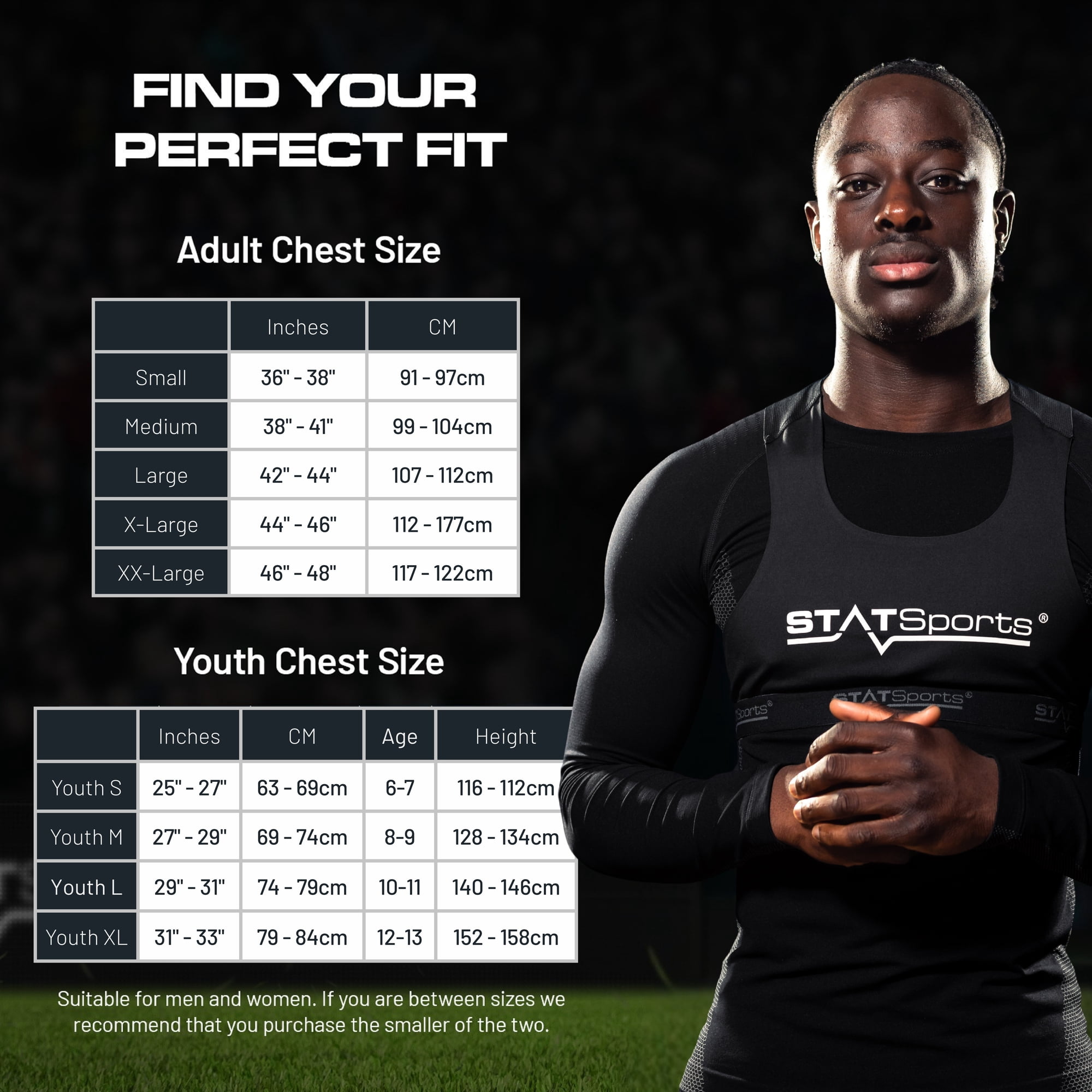 STATSports APEX Athlete Series GPS Soccer Tracker Vest – Tracks 16