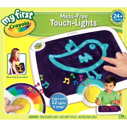 My First Crayola Mess -Free Touch-Lights - Walmart.com - Walmart.com