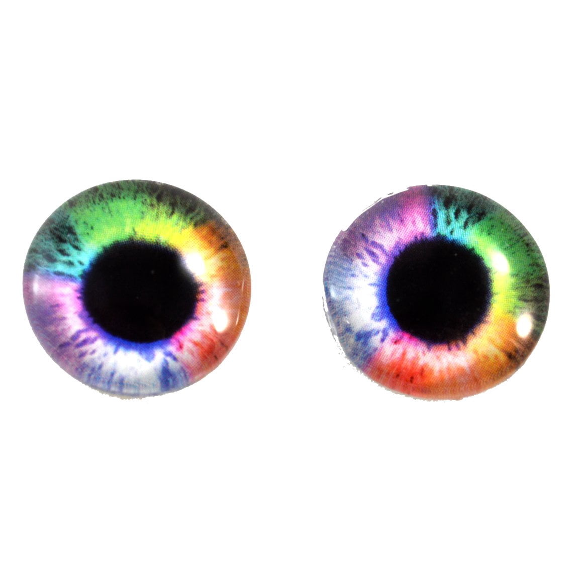 Colorful Rainbow Glass Eyes - Walmart.com