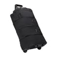 thumbnail image 1 of Bolsa de lona Rolling Wheeled Multipropósito pesado Oxford tela bolsita de tranvía sobre organizador de equipaje para deportes comerciales de picnic Negro, 1 of 8