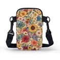 thumbnail image 2 of HELLHERO Colorful Bouquet with Shoulder Strap Crossbody Small Crossbody Bags Adjustable Strap for Outdoor Holiday Travel, 2 of 7