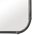 thumbnail image 3 of Benjara BM239347 37 in. Rectangular Wall Mirror with Rings Accent, Gray, 3 of 5