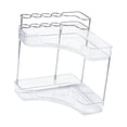 thumbnail image 2 of Almacenamiento para encimera de baño, soporte para cepillos de dientes de baño, organizador de encimera de baño 2 niveles, 2 of 9