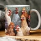 thumbnail image 1 of Chicken Mug, 3d Effect Chicken Mug, Funny Chicken Coffee Cup, Rooster Coffee Mugs, Best Christmas Gift, Chicken Mug Pun Lovers Gifts G, 1 of 4