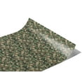 thumbnail image 2 of Rwraps Green Camouflage US Woodland Matte Vinyl Film Wrap 59in x 20ft Vinyl Vehicle Car Film Sheet, 2 of 9