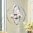 thumbnail image 3 of Zenta Chrome 16-inch Round Pendant, 3 of 3