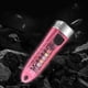 thumbnail image 4 of Mini linternas Lámpara de llavero de luz fuerte con carga USB (rosa transparente), 4 of 8