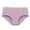 Purple, variant on Kmdttou Womens Underwear Solid Lace Plus Size High Waist Leak Proof Crotch Shorts Underwear Panties (Available in Plus Size)