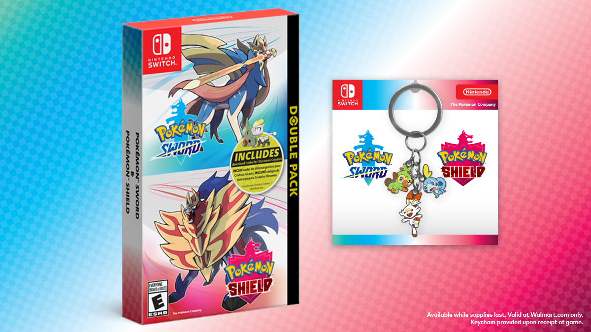 Pokemon Sword And Pokemon Shield Double Pack Walmart