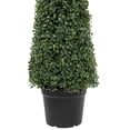 thumbnail image 5 of 4' Artificial Two-Tone Boxwood Topiary Tree with Round Pot  Unlit - 11, 5 of 5