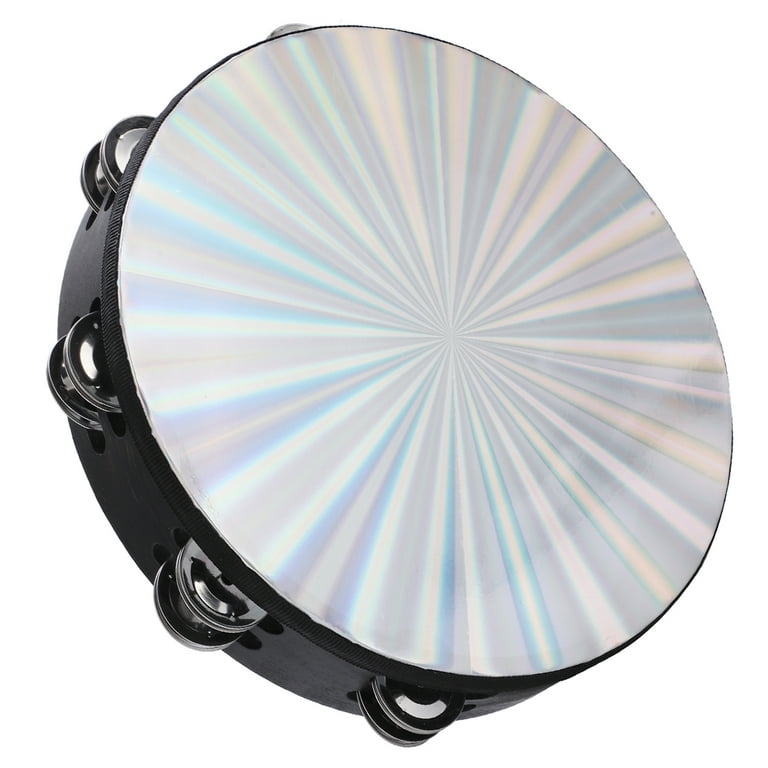 Tambourine 10in Hand Held Drum Drums Music Instrument For For