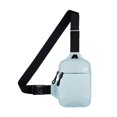 thumbnail image 4 of Bolso pequeño de moda para el pecho para hombres y mujeres con correa Soporte para teléfono resistente al agua para hacer ejercicio Compras Azul claro Sunnimix Bolsos de pecho para hombre, 4 of 8