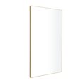 thumbnail image 6 of DecMode 24" x 40" Gold Wall Mirror with Thin Frame, 6 of 12