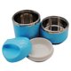 thumbnail image 1 of Térmica de material acero Inoxidable Apilable De 1/2/3 Capas (. Generación) Recipiente Bento Con Aislamiento De 3 Niveles / Recipientes Para 2 Tier Blue BLESIY Recipiente de almuerzo aislado, 1 of 5