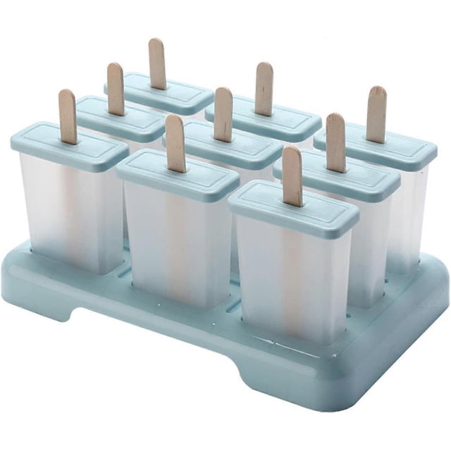 Ice Cream Maker Homemade Ice Cream Maker Reusable BPA Free Good Portable Blue