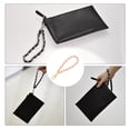 thumbnail image 6 of Uxcell Chain Strap Wristlet, 7" Hand Wrist Lanyard Leather Wristlet Strap for DIY, Gold, Pink, 6 of 7