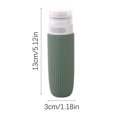 thumbnail image 3 of Toilet Supplies Travel Bottle Approved 2 Oz Travel Bottle Travel Toiletries Container Travel Accessories With Bath Bag Suitable For Shampoo (4 Packs) 2PCS, 3 of 7