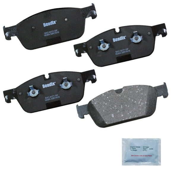 Bendix Brakes Disc Brake Pad Set Fits select: 2013-2014 MERCEDES-BENZ GL, 2018-2019 MERCEDES-BENZ GLE COUPE