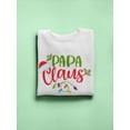 thumbnail image 3 of Papa Claus Design Sweatshirt Men -Image by Shutterstock, Male 4X-Large, 3 of 4