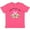 Vintage Hot Pink, variant on Inktastic Grammy's Girl- Heart Flowers Youth T-Shirt