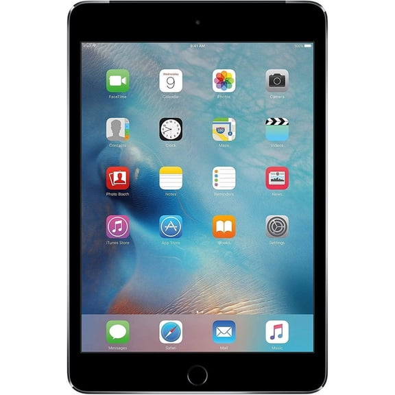 Pre-Owned Used Apple iPad Mini 4th Gen 32GB, Wi-Fi, 7.9in - Silver (MNY22LL/A)