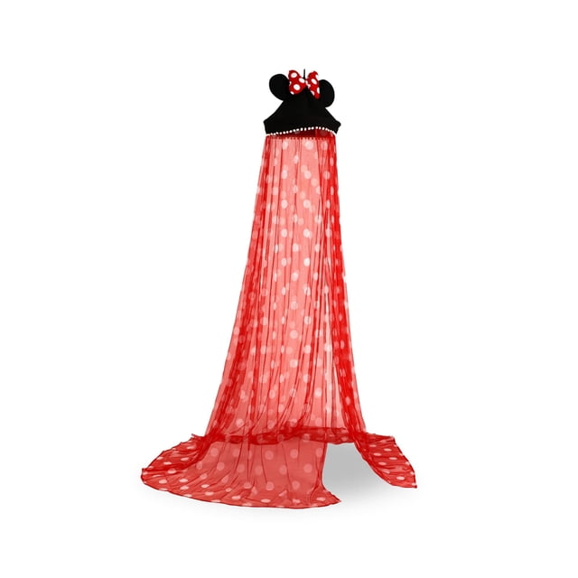Cortinas con dosel para dormitorio infantil de Mickey Mouse y sus amigos