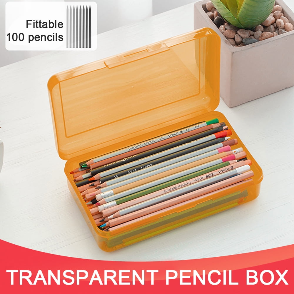 Transparent Box Pencil Pencils, Transparent Pencil Case Box