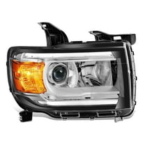 DNA Motoring LED DRL Headlight for 15-22 GMC Canyon, Passenger Right Side