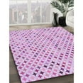 thumbnail image 2 of Ahgly Company Indoor Square Patterned Orchid Purple Area Rugs, 8' Square, 2 of 6