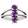 thumbnail image 3 of Natural African Amethyst 925 Sterling Silver Ring s.7.5 Jewelry DGR1124_G_7.5 R-1050, 3 of 7