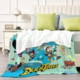 thumbnail image 4 of Throw Blanket for Duck Tales Soft Warm Bed Couch Flannel Blanket for Kids Boys Girls Gifts Home Decor 40x50 Inch, 4 of 7