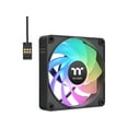 thumbnail image 3 of Thermaltake CT120 EX ARGB Reverse PC Cooling Fan (3-Fan Pack), Magnetic Connection, 5V Motherboard Sync, 16.8 Million Colors 9 Addressable LEDs, 120 mm Case/Radiator Fan, CL-F192-PL12SW-A, 3 of 6