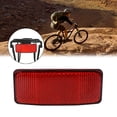 thumbnail image 5 of Bicycle Bike Safety Caution Reflector Disc Rear Pannier Rack Warning Light 2Hole, 5 of 7